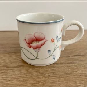 Villeroy & Boch Albertina coffee tea Mug Flower Made in West Germany